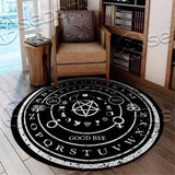 Satanic Occult Ouija Board SED-0961 Round Carpet