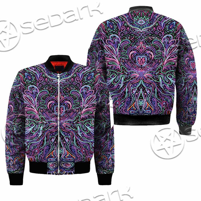Psychedelic Hypnotic Shamanic Acidic Eye SED-0970 Jacket