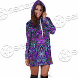 Psychedelic Hypnotic Shamanic Acidic Eye SED-0970 Hoodie Dress