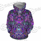 Psychedelic Hypnotic Shamanic Acidic Eye SED-0970 Hoodie & Zip Hoodie