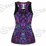 Psychedelic Hypnotic Shamanic Acidic Eye SED-0970 Women Tank Top
