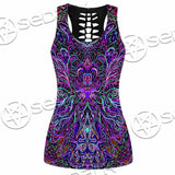 Psychedelic Hypnotic Shamanic Acidic Eye SED-0970 Women Tank Top