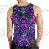 Psychedelic Hypnotic Shamanic Acidic Eye SED-0970 Men Tank-tops
