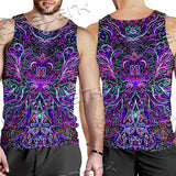 Psychedelic Hypnotic Shamanic Acidic Eye SED-0970 Men Tank-tops