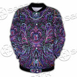 Psychedelic Hypnotic Shamanic Acidic Eye SED-0970 Button Jacket