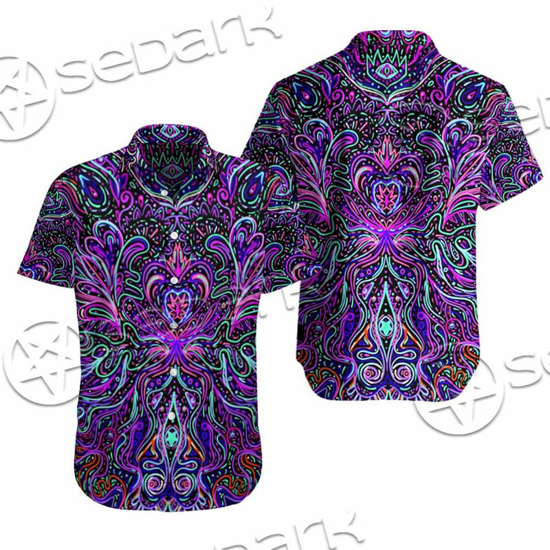 Psychedelic Hypnotic Shamanic Acidic Eye SED-0970 Shirt Allover