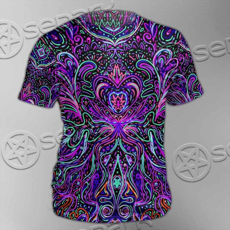 Psychedelic Hypnotic Shamanic Acidic Eye SED-0970 Unisex T-shirt
