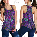 Psychedelic Hypnotic Shamanic Acidic Eye SED-0970 Women Tank Top
