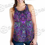 Psychedelic Hypnotic Shamanic Acidic Eye SED-0970 Women Tank Top