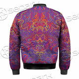 Purple Psychedelic Hypnotic Shamanic Acidic Eye SED-0971 Jacket