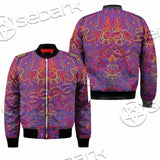 Purple Psychedelic Hypnotic Shamanic Acidic Eye SED-0971 Jacket