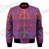 Purple Psychedelic Hypnotic Shamanic Acidic Eye SED-0971 Jacket