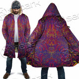 Purple Psychedelic Hypnotic Shamanic Acidic Eye SED-0971 Cloak