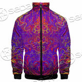Purple Psychedelic Hypnotic Shamanic Acidic Eye SED-0971 Jacket