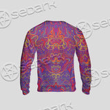 Purple Psychedelic Hypnotic Shamanic Acidic Eye SED-0971 Unisex Sweatshirt