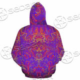 Purple Psychedelic Hypnotic Shamanic Acidic Eye SED-0971 Hoodie & Zip Hoodie