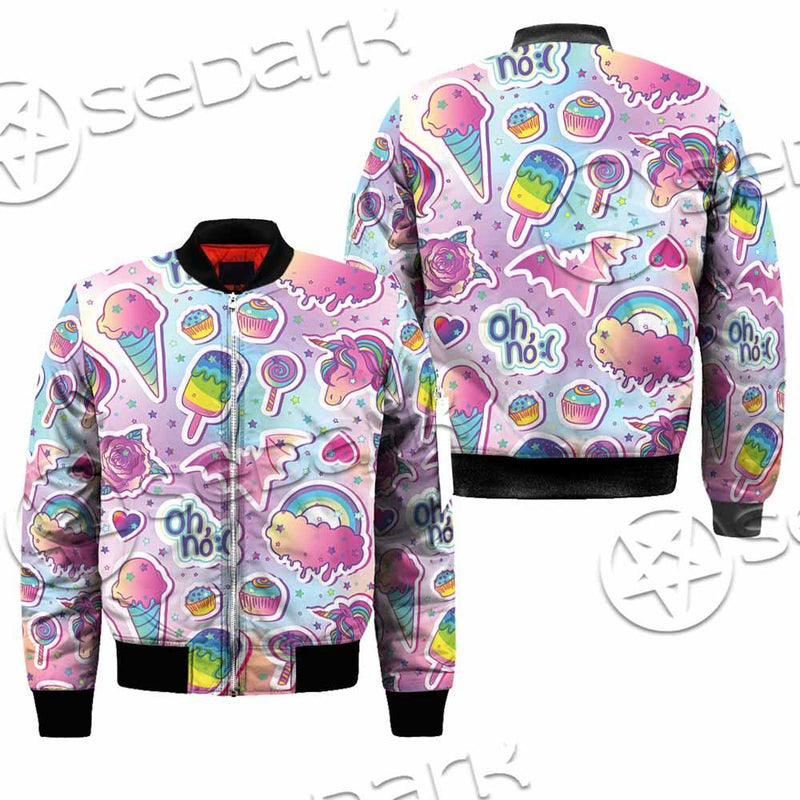 Colorful Seamless Pattern SED-0972 Jacket
