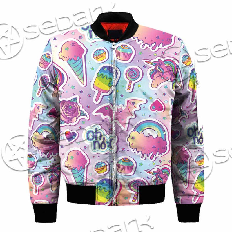 Colorful Seamless Pattern SED-0972 Jacket