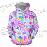 Colorful Seamless Pattern SED-0972 Hoodie & Zip Hoodie