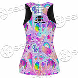 Colorful Seamless Pattern SED-0972 Women Tank Top