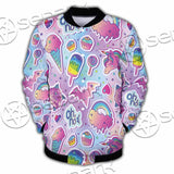 Colorful Seamless Pattern SED-0972 Button Jacket