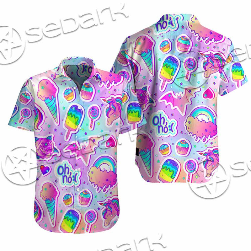 Colorful Seamless Pattern SED-0972 Shirt Allover