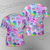 Colorful Seamless Pattern SED-0972 Unisex T-shirt