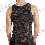 Goat Head Horn 666 SED-0973 Men Tank-tops
