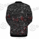 Goat Head Horn 666 SED-0973 Button Jacket