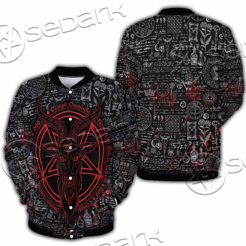 Goat Head Horn 666 SED-0973 Button Jacket