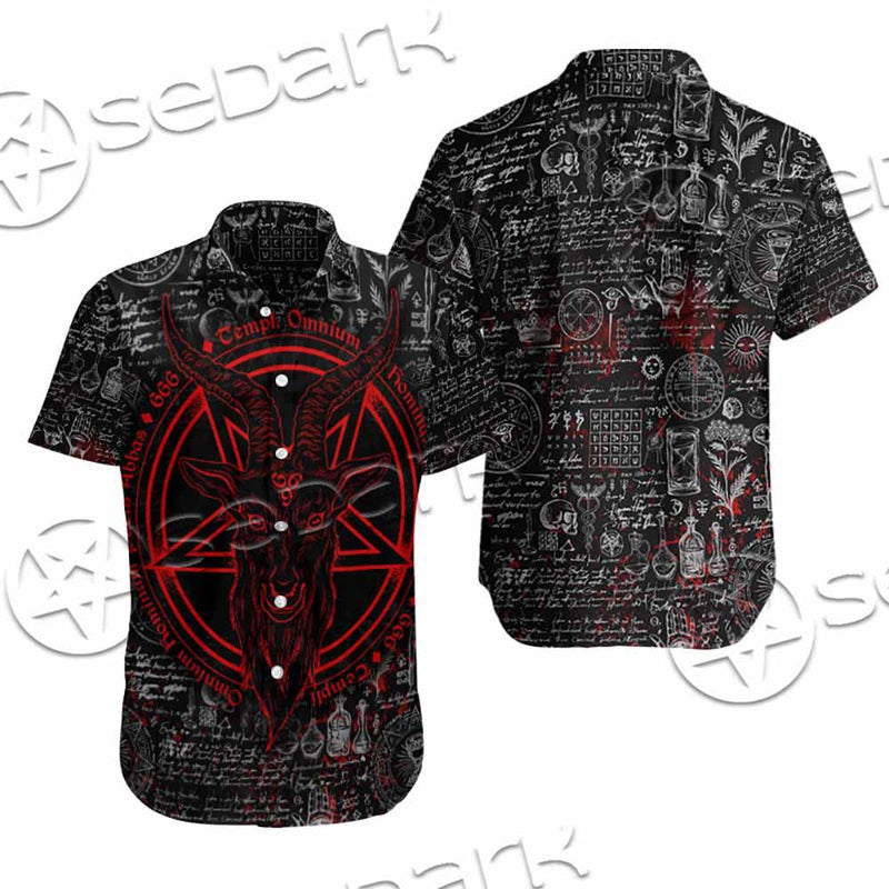 Goat Head Horn 666 SED-0973 Shirt Allover