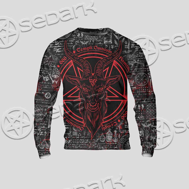 Goat Head Horn 666 SED-0973 Unisex Sweatshirt