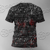 Goat Head Horn 666 SED-0973 Unisex T-shirt