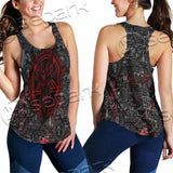 Goat Head Horn 666 SED-0973 Women Tank Top