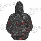 Goat Head Horn 666 SED-0973 Hoodie & Zip Hoodie