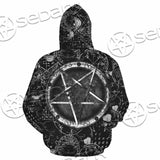 Skull Goat Head 666 SED-0974 Hoodie & Zip Hoodie