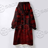 Skulls Baphomet SED-0975 Oversized Sherpa Blanket Hoodie