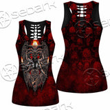Skulls Baphomet SED-0975 Women Tank Top