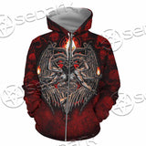 Skulls Baphomet SED-0975 Hoodie & Zip Hoodie
