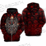 Skulls Baphomet SED-0975 Hoodie & Zip Hoodie Raglan