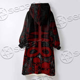 The Leviathan Cross SED-0976 Oversized Sherpa Blanket Hoodie