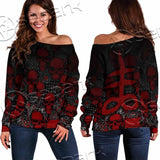 The Leviathan Cross SED-0976 Off Shoulder Sweaters