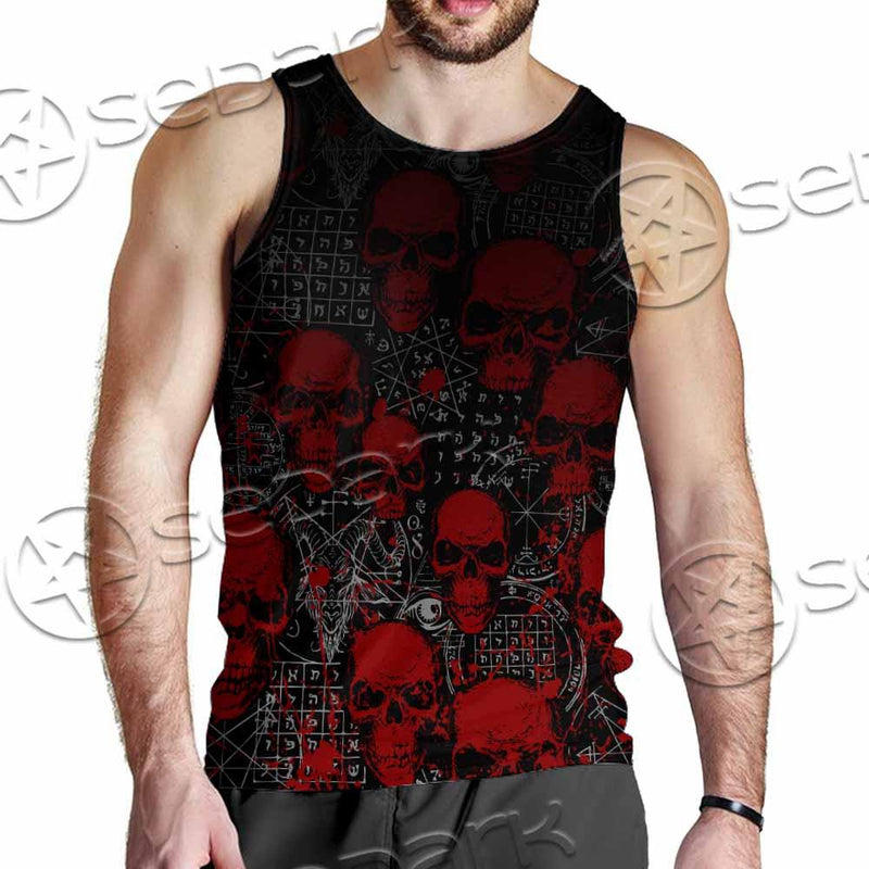 The Leviathan Cross SED-0976 Men Tank-tops