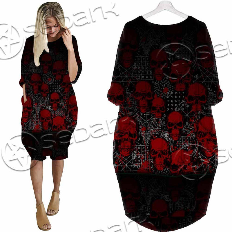 The Leviathan Cross SED-0976 Batwing Pocket Dress