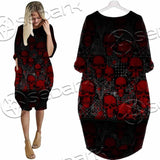 The Leviathan Cross SED-0976 Batwing Pocket Dress