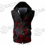 The Leviathan Cross SED-0976 Zip Sleeveless Hoodie