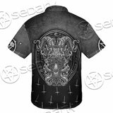 Goat Head Inverted Cross SED-0977 Shirt Allover
