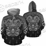 Goat Head Inverted Cross SED-0977 Hoodie & Zip Hoodie