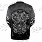 Goat Head Inverted Cross SED-0977 Button Jacket