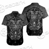 Goat Head Inverted Cross SED-0977 Shirt Allover